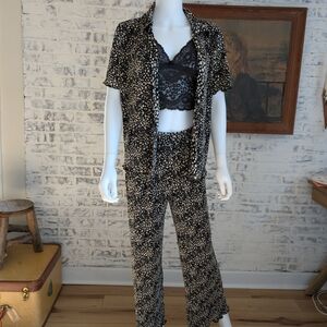 Black and White Women's Jumpsuit